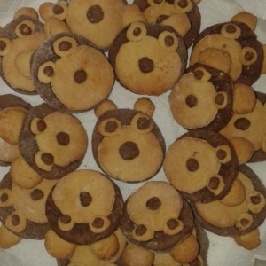 Детское печенье Медвежата