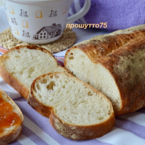 Итальянский белый хлеб
