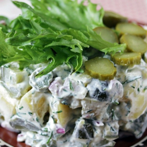 Картофельный салат по-фински