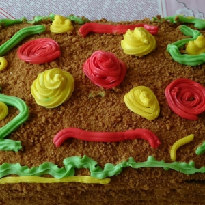 Торт Медовик с заварным кремом на желтках