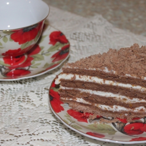 Торт Медовик шоколадный