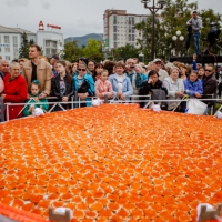 Рыбный город в Южно-Сахалинске