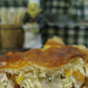 Рецепты - Ароматный капустный пирог