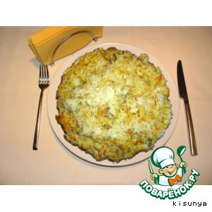 Белый (боровик) - Ассорти с рисом