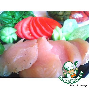 Балык из куриного филе