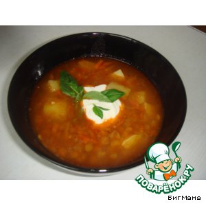 Чечевица - Чечевичный суп 