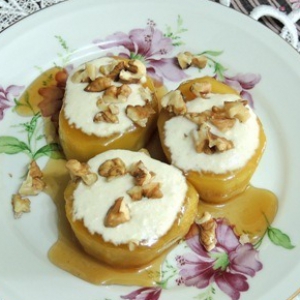 Орехи - Десерт из картофеля с тахинной пастой