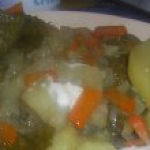 Картофель - Долма с овощами