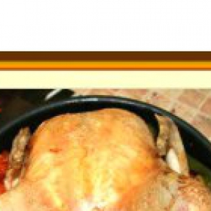 Рецепты - Фаршированная курица с перцами