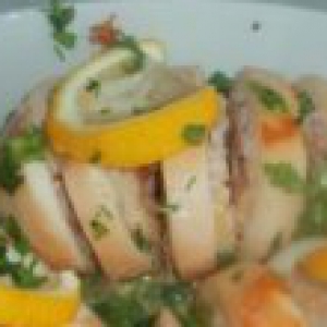 Лимон - Фаршированные кальмары