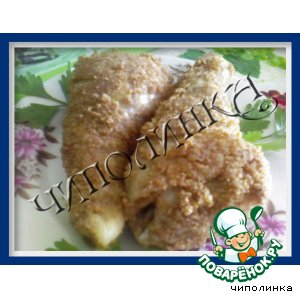 Рецепты - Фаршированые куриные окорочка