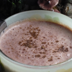 Корица - Горячий банановый коктейль с шоколадом
