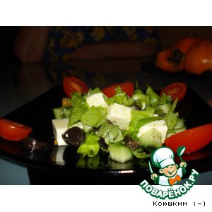 Огурец - Греческий салат