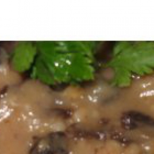 Мука - Грибной соус с изюмом и черносливом