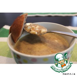 Сливки - Грибной суп