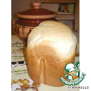 Мед - Хлеб пшеничный на кефире
