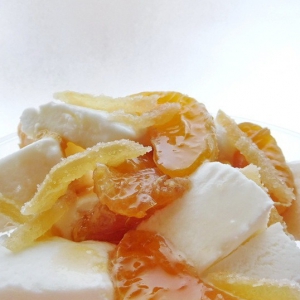 Имбирь - Имбирные мандарины с мороженым