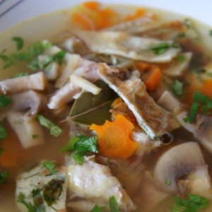 Петрушка - Итальянский куриный суп