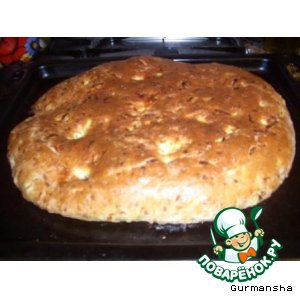 Рецепты - Кабачковый хлеб с сыром и специями