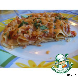 Рецепты средиземноморской кухни - Каннеллони с помидорами и сыром