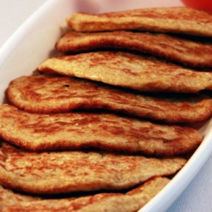 Капустные блинчики из ржаной муки