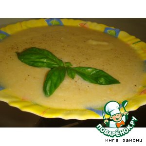 Масло сливочное - Картофельно-куриный суп-пюре с цветной капустой