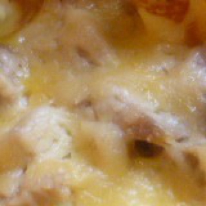 Сливки - Картофельные блинные корзиночки с начинкой