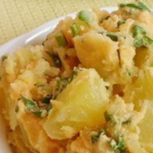 Петрушка - Картофель со сметаной и зеленью