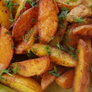 Картофель - Картошка по-деревенски в духовке