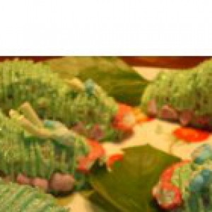 Мускатный орех - Кексы Гусеницы-голубоглазки