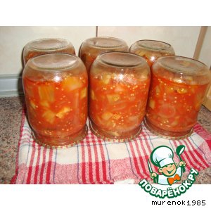 Рецепты - Консервированный баклажан