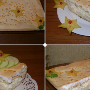 Яблоко - Королевский пирог по рецепту Вериной бабушки