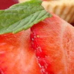Мандарин - Корзиночки с творожным кремом и фруктами