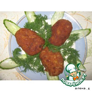 Молоко - Котлеты из вешенки