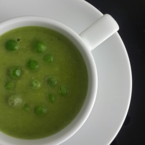 Ром - Крем-суп из зеленого горошка