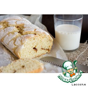 Масло оливковое - Кукурузный хлеб с красным луком и чесноком