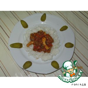 Куриная грудка с овощами