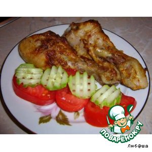 Рецепты - Куриные голени в аэрогриле