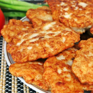 Мука - Куриные оладьи Просто и вкусно