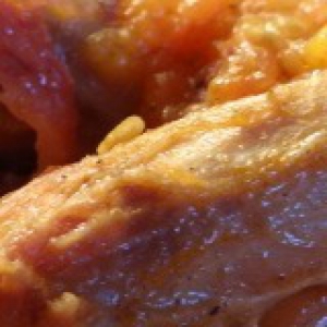 Рецепты - Куриные шейки, тушенные с помидорами