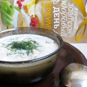 Сливки - Куриный сливочный суп