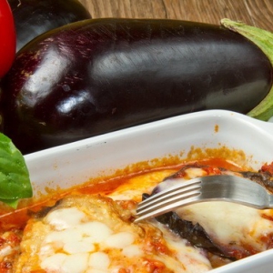 Рецепты средиземноморской кухни - Овощи - Лазанья с баклажанами
