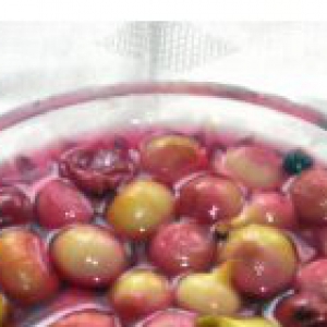Петрушка - Лук в вишневом маринаде