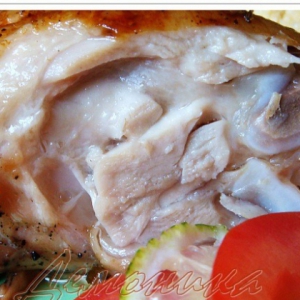 Розмарин - Медленная курица в тайском маринаде и кускус с лаймом