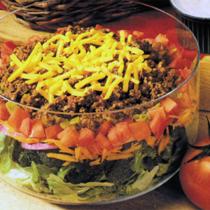 Чабер (чабер садовый) - Мексиканский салат с овощами