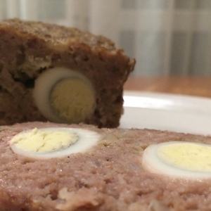 Хлеб - Митлоф из индейки с перепелиными яйцами