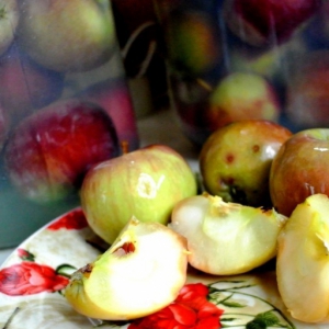 Мед - Моченые яблоки Домашние