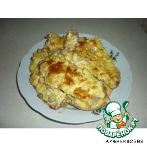 Крольчатина - Мясо под ананасами