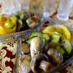 Лебеда садовая - Овощи, маринованные в лимонном соке