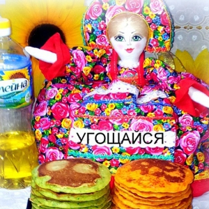 Лук-батун - Овощные мини-блины